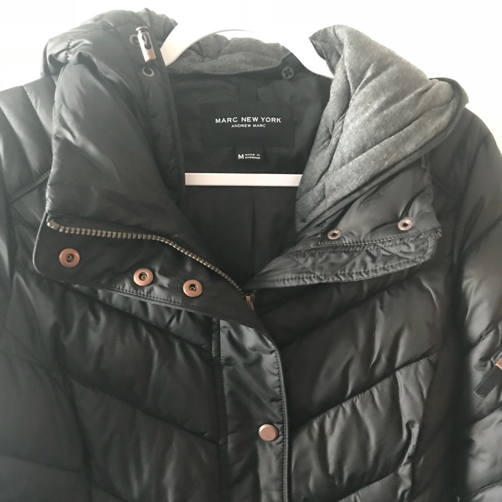 BRAND NEW Marc New York down parka! Medium!